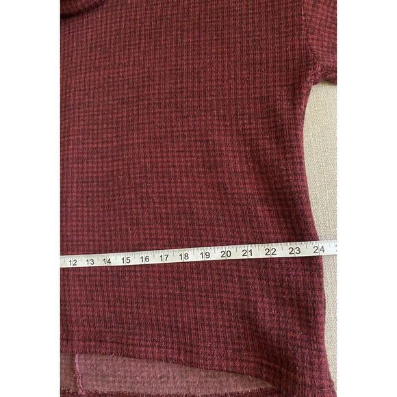 Columbia Pullover Fleece Sweatshirt Womens XL Red wBlack Checked Fleece Sweater - Picture 10 of 13